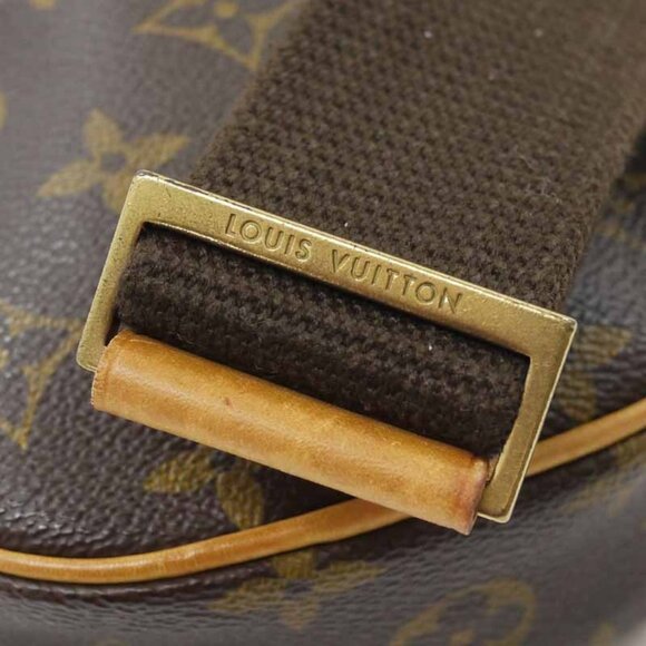 Authentic Louis Vuitton Monogram Gange Pochette Crossbody Bag Bum Shoulder Bag - Picture 13 of 16